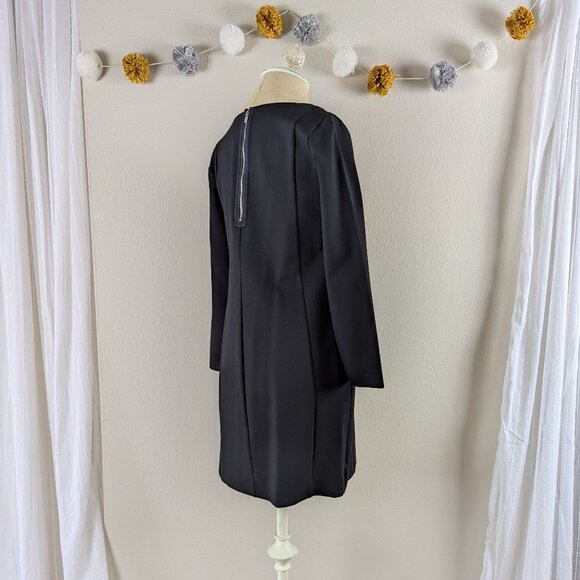 J. Crew Black Ponte Sheath Dress - Size Small - Picture 6 of 15